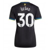 Manchester United Benjamin Sesko #30 Tredjedrakt Kvinner 2025-26 Kortermet